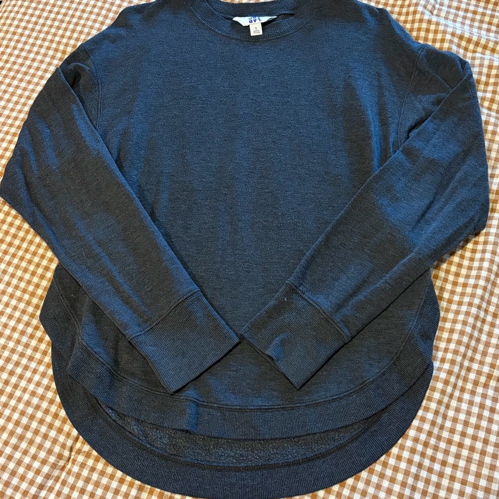 JoyLab Charcoal Crewneck Top